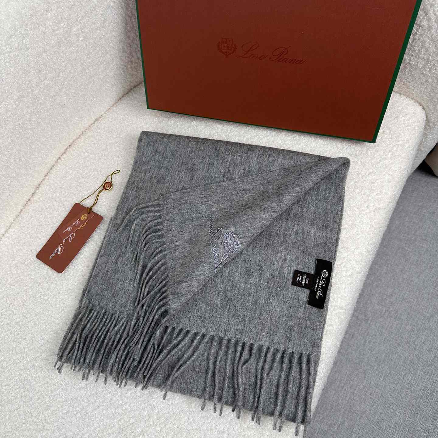 Loro Piana Grande Unita Scarf - 