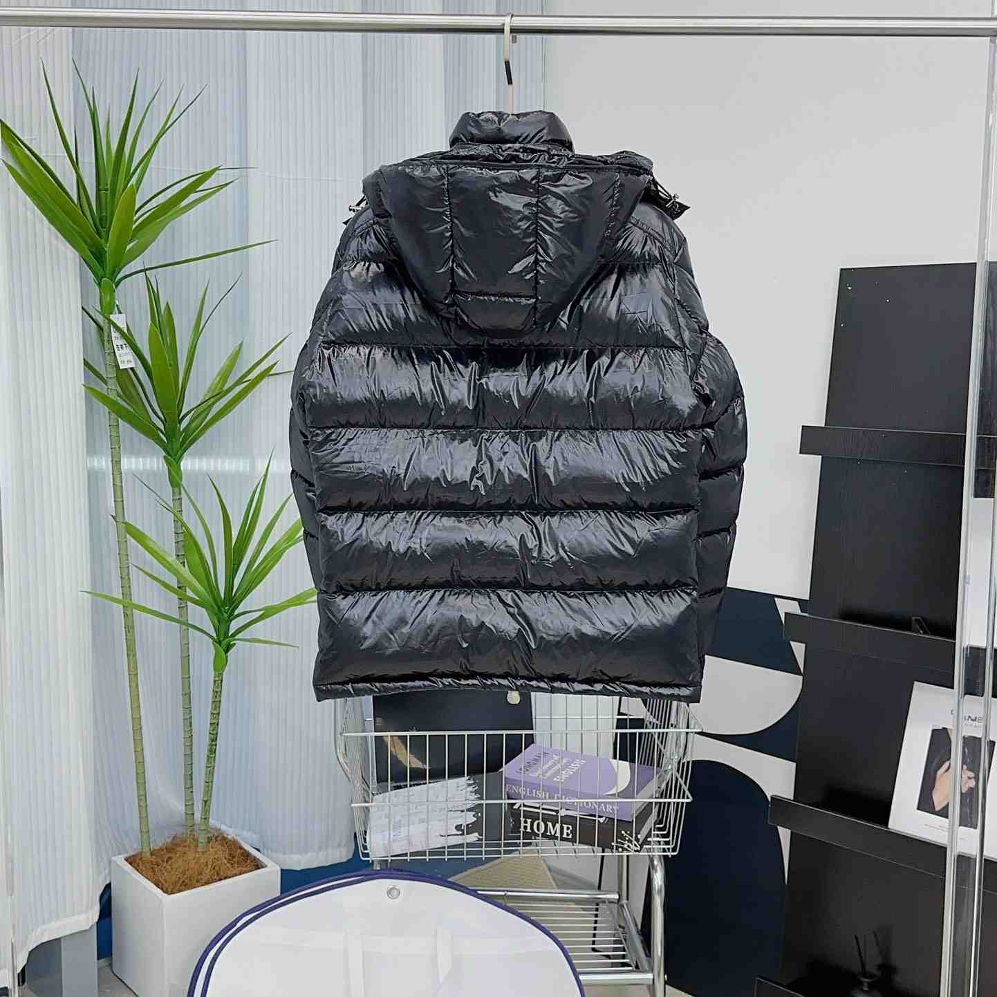 Moncler Maya Hooded Short Down Jacket - 