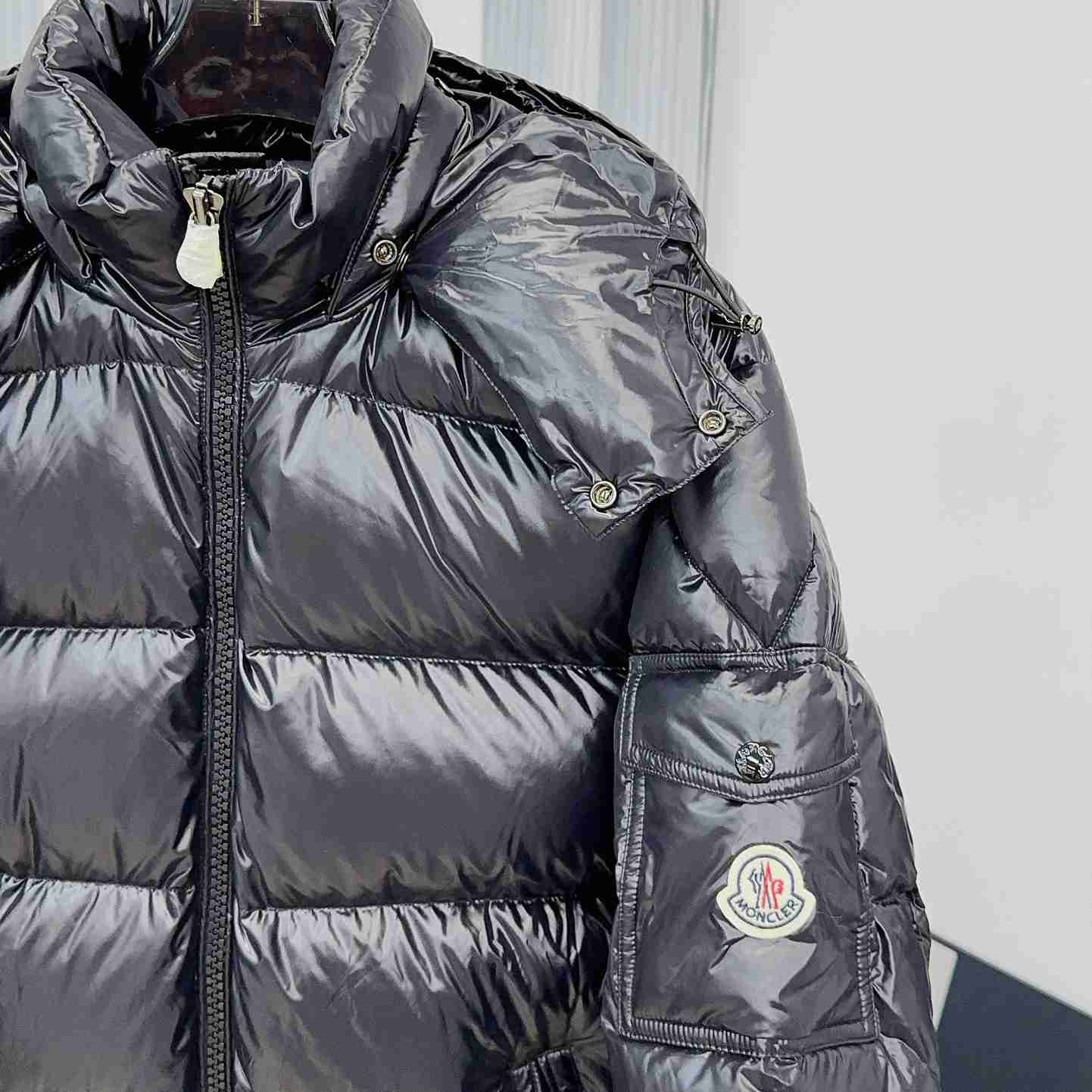 Moncler Maya Hooded Short Down Jacket - 
