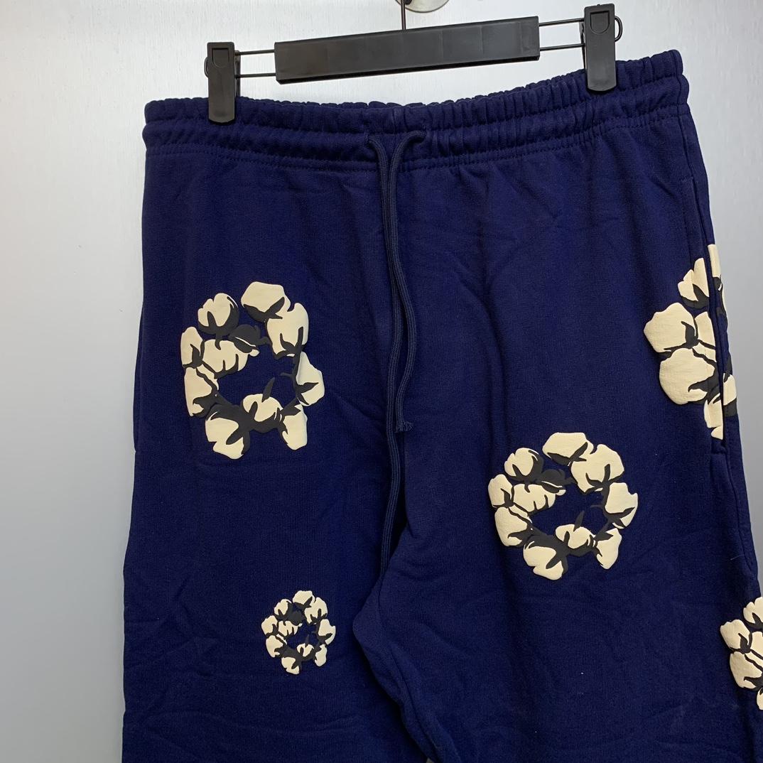 Denim Tears Cactus Tears Wreath Sweatpants Navy - 