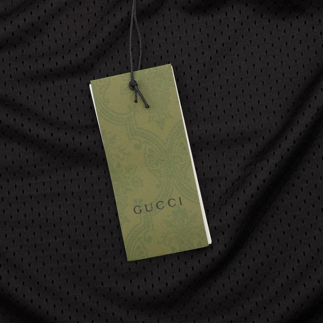 Gucci Cotton Jersey Hooded Jacket With Web - 