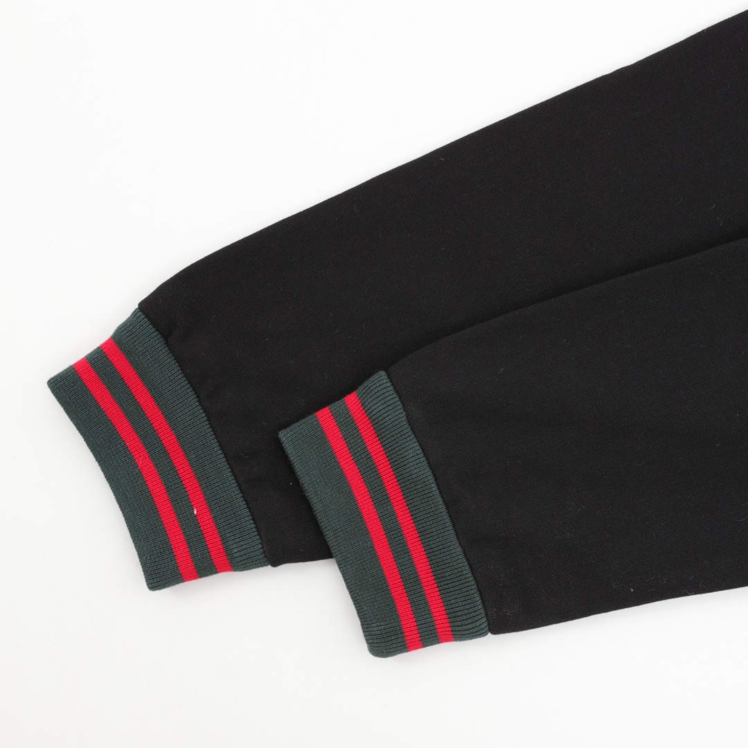 Gucci Cotton Jersey Hooded Jacket With Web - 