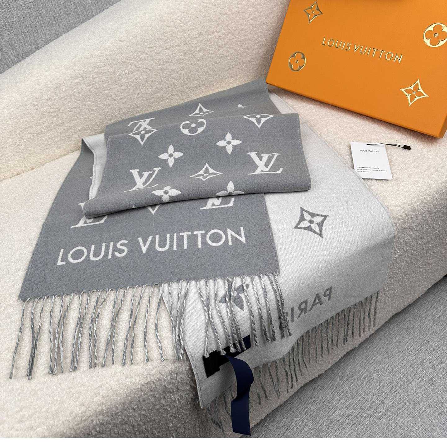 Louis Vuitton All About Monogram Scarf  M79226 - 