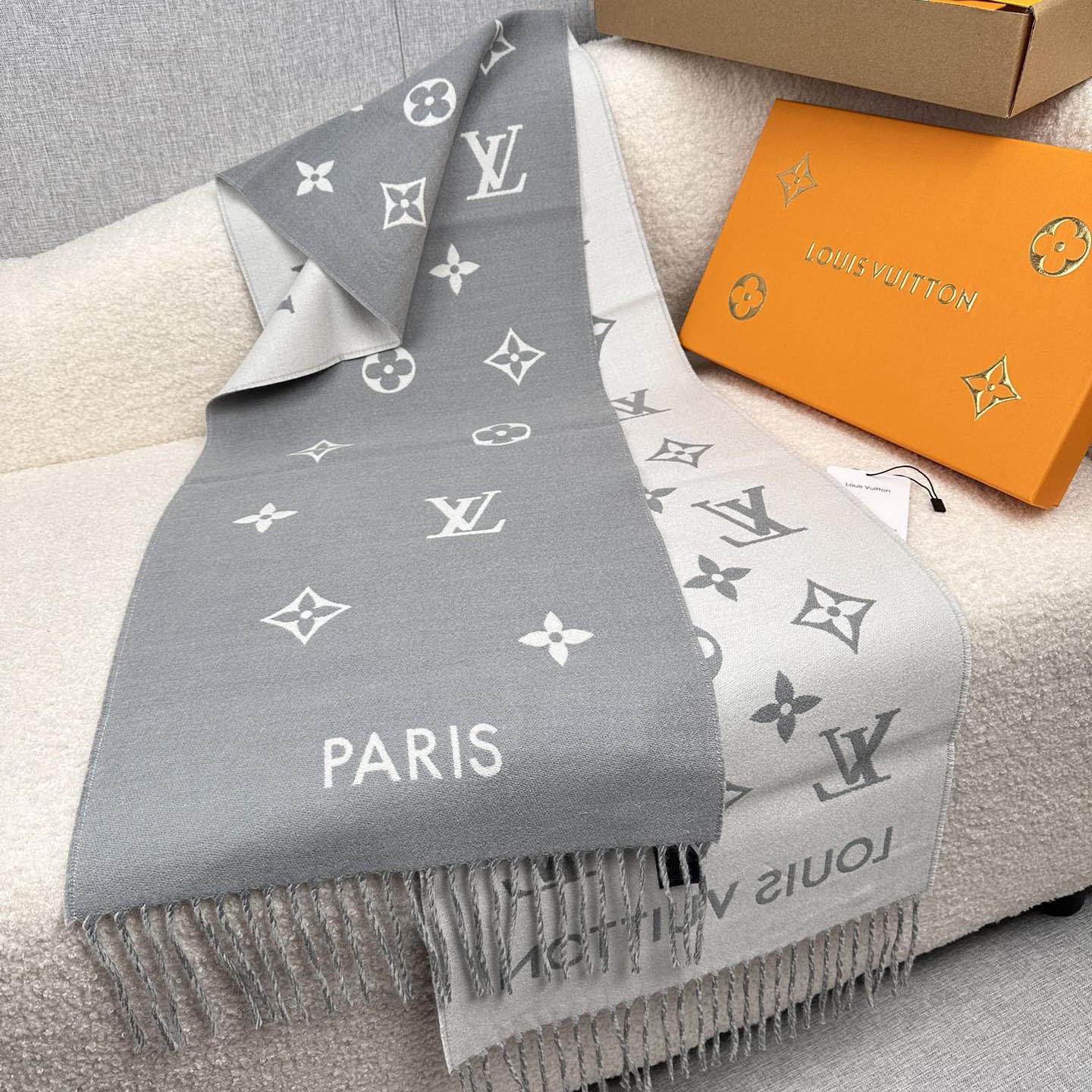 Louis Vuitton All About Monogram Scarf  M79226 - 