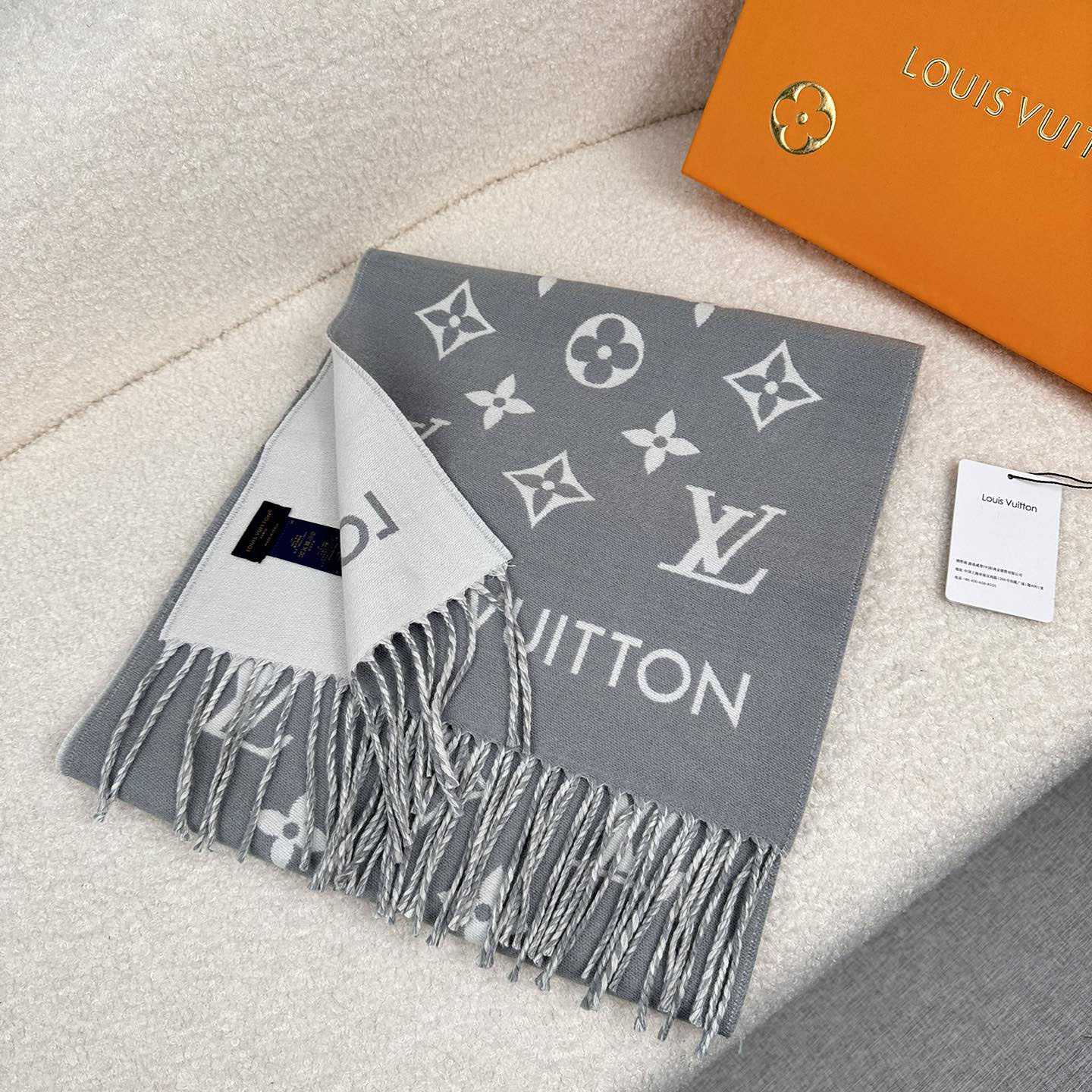 Louis Vuitton All About Monogram Scarf  M79226 - 