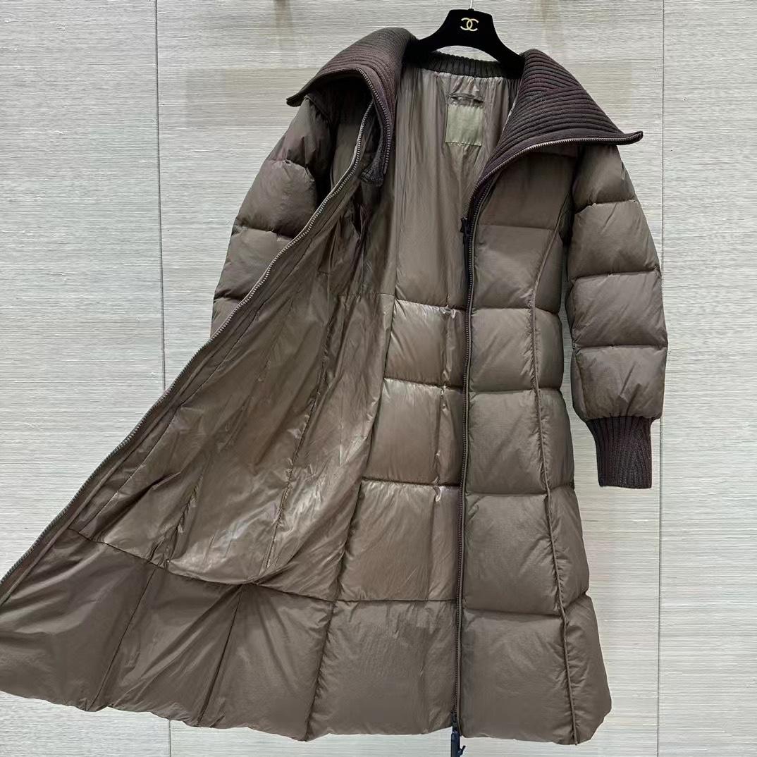 Moncler Brerelle Long Down Jacket - 