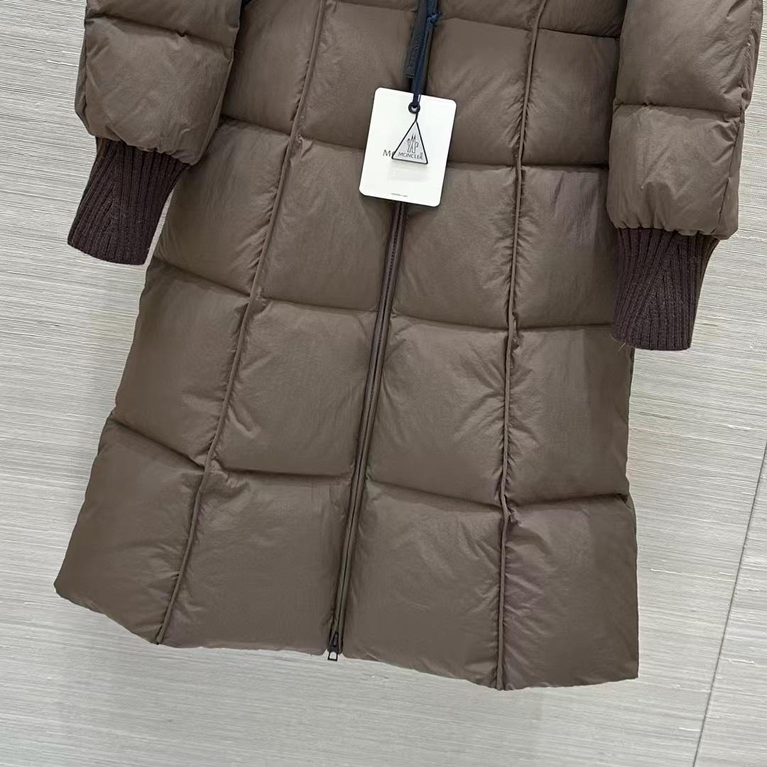 Moncler Brerelle Long Down Jacket - 