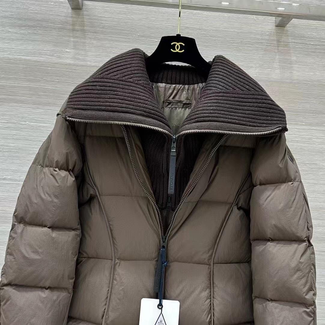 Moncler Brerelle Long Down Jacket - 