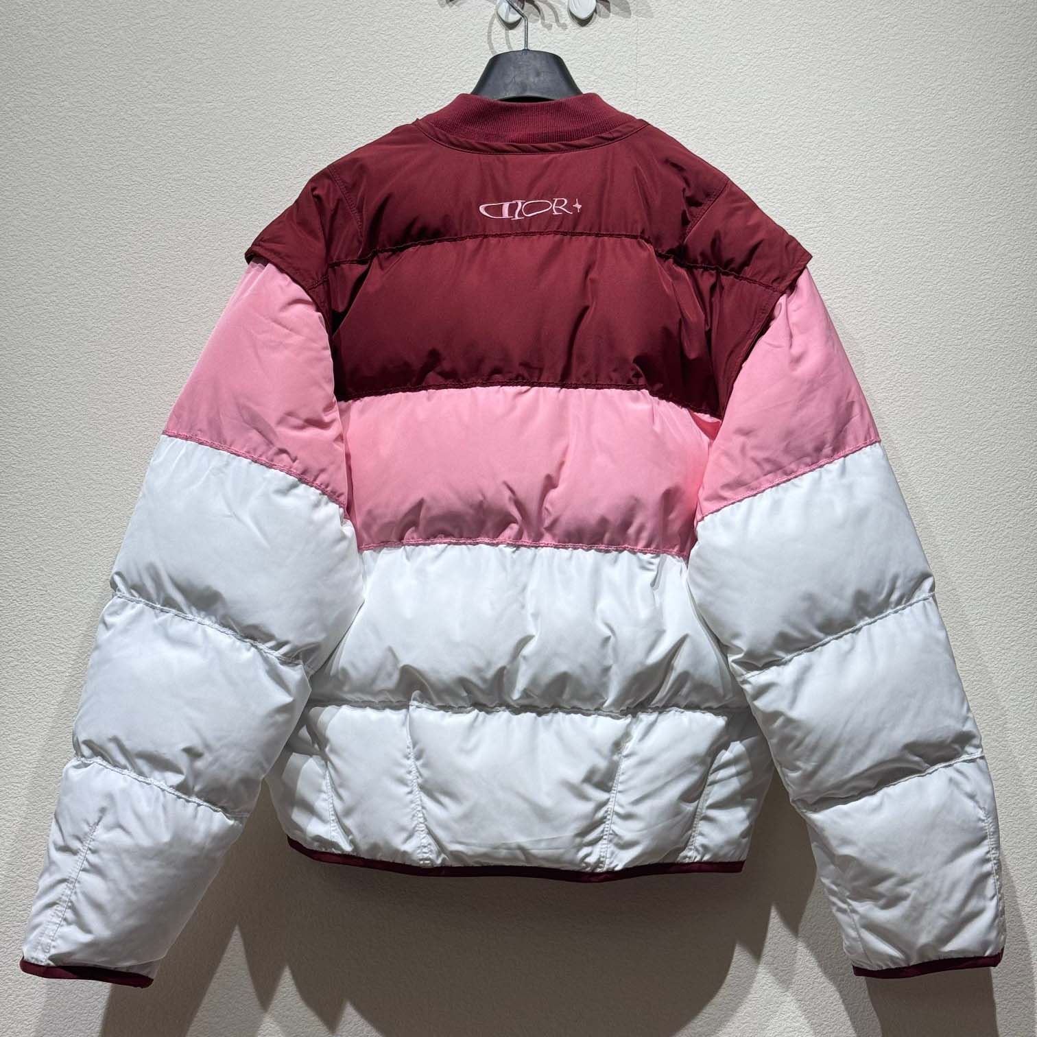 DIOR AND LEWIS HAMILTON Puffer Jacket With Removable Sleeves  - 