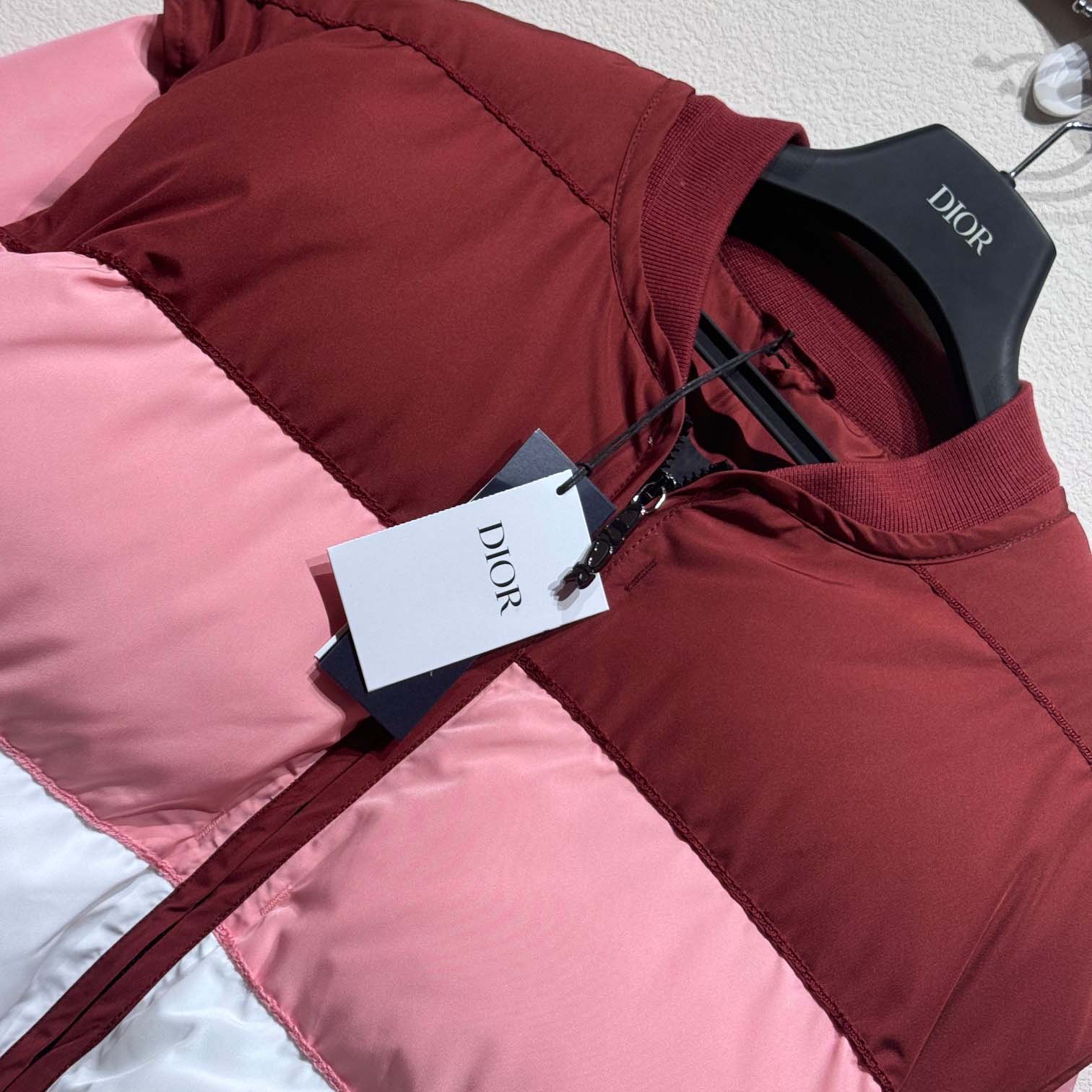 DIOR AND LEWIS HAMILTON Puffer Jacket With Removable Sleeves  - 