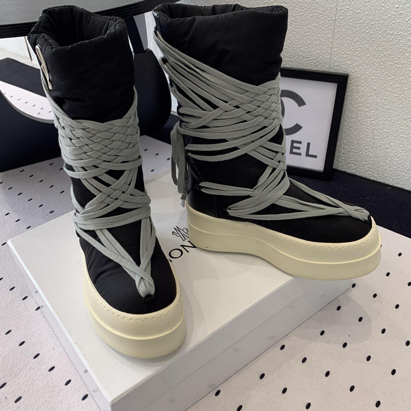 Moncler x Rick Owens Bigrocks Padded Boots - 