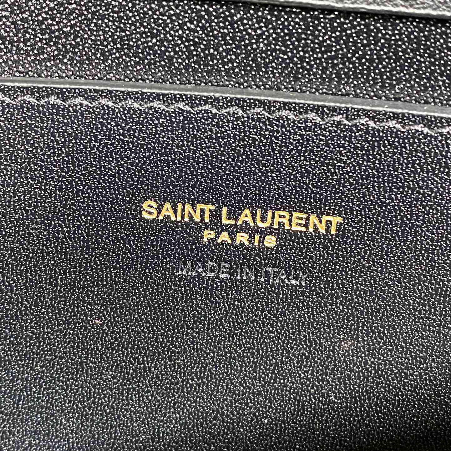 Saint Laurent Mini Voltaire In Patent Leather - 