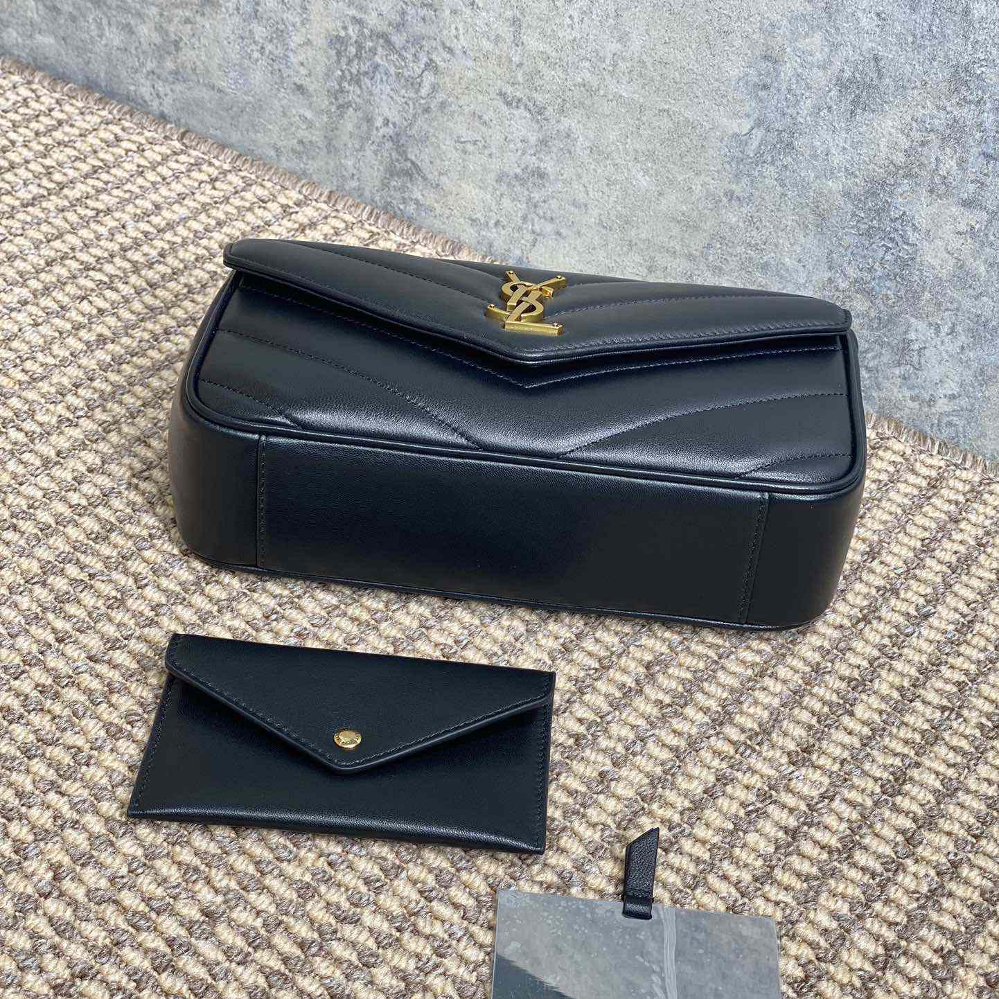 Saint Laurent Loulou Small In Matelasse Lambskin - 