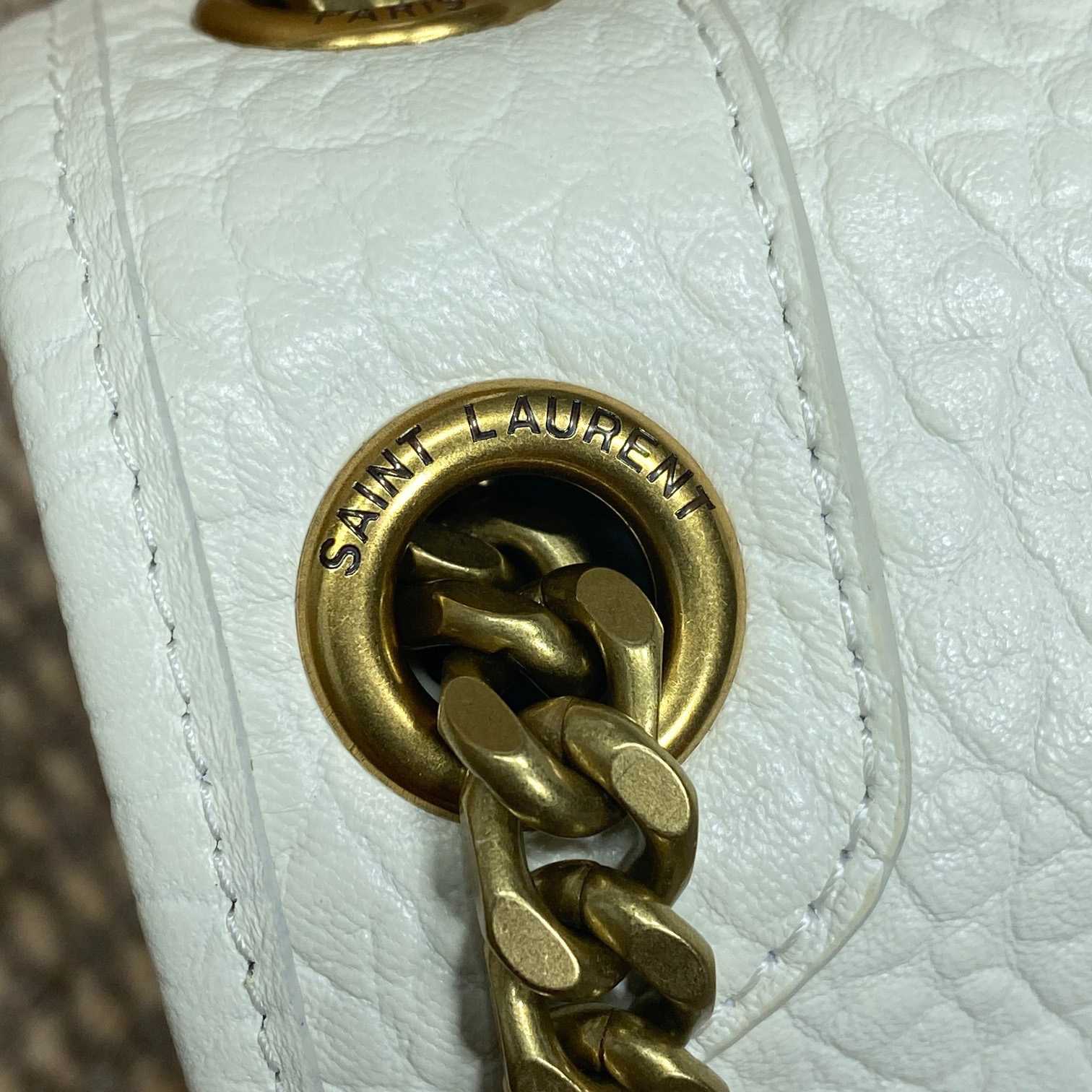 Saint Laurent Niki Medium In Grained Lambskin - 