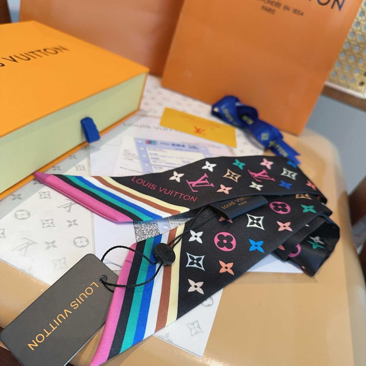 Louis Vuitton LV x TM Bandeau    120x5cm - 