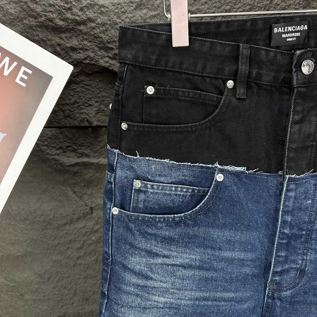 Balenciaga Cut-Up Baggy Pants - 