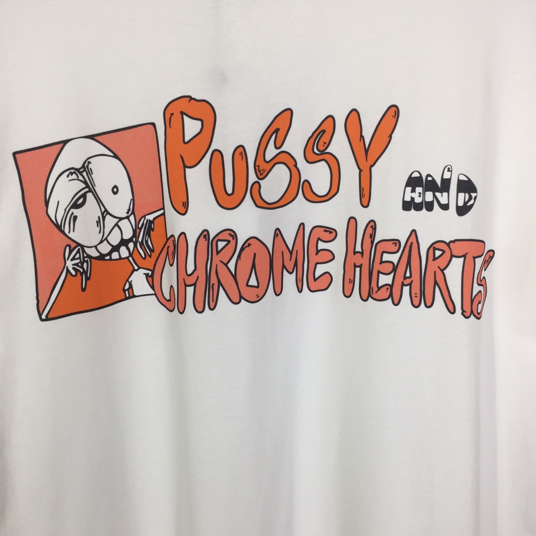 Chrome Hearts Cotton T-Shirt - DesignerGu