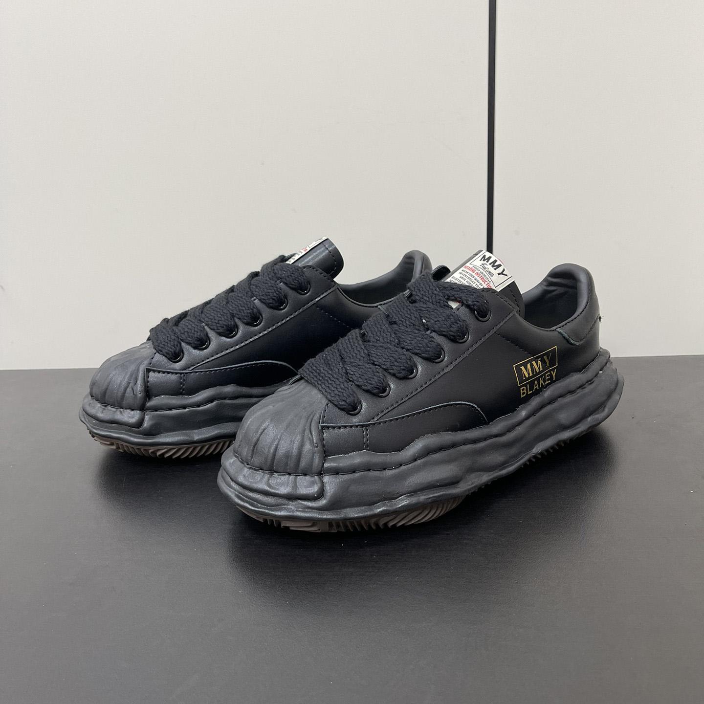 Maison Mihara Yasuhiro Blakey OG Sole Leather Sneakers - 