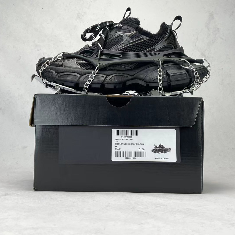 Balenciaga 3XL Ski Sneaker In Black  - 