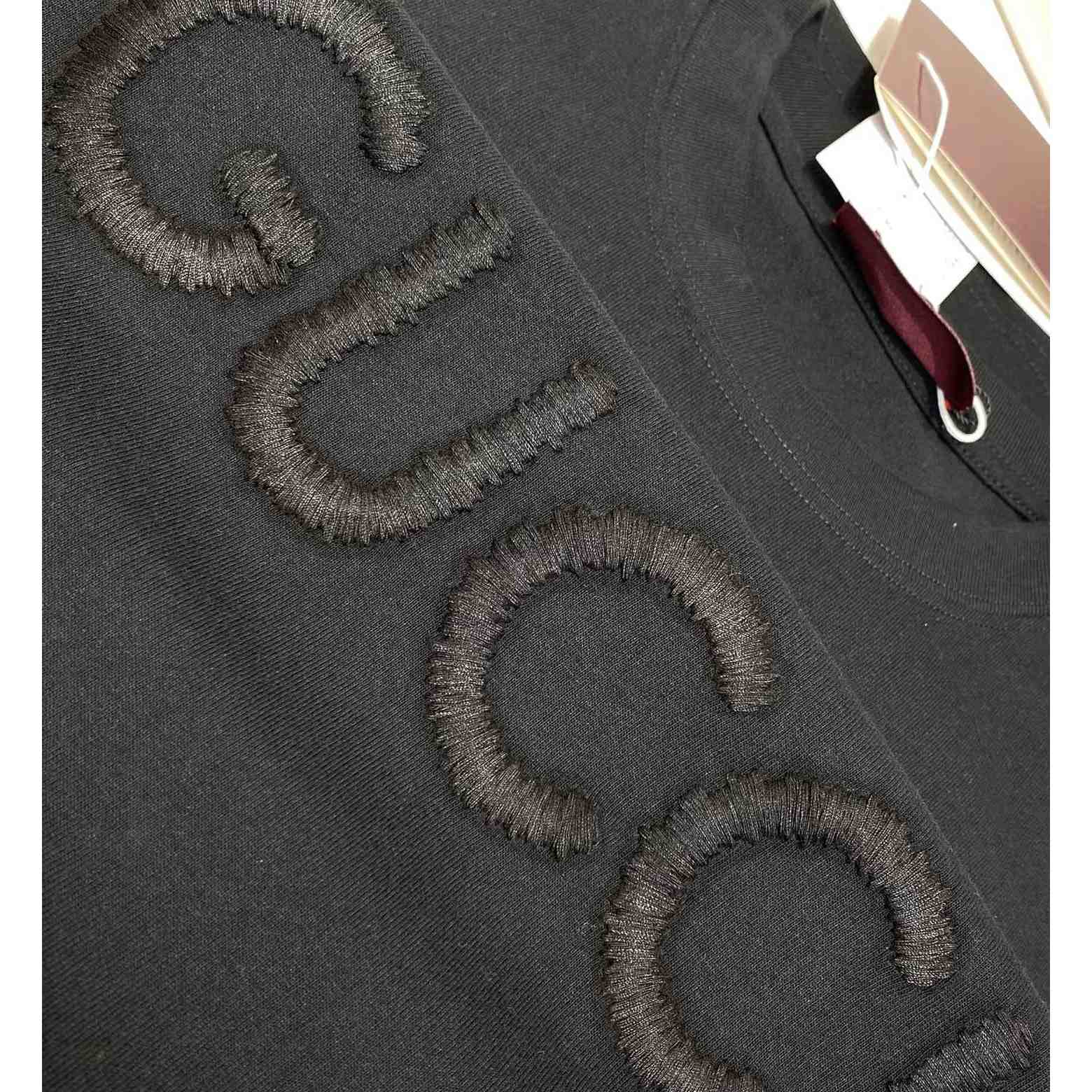 Gucci Cotton Jersey T-shirt With Embroidery - 
