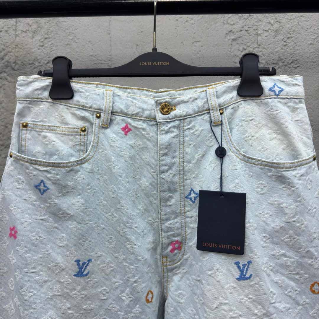 Louis Vuitton x Tyler The Creator Monogram Dnim Pants - 