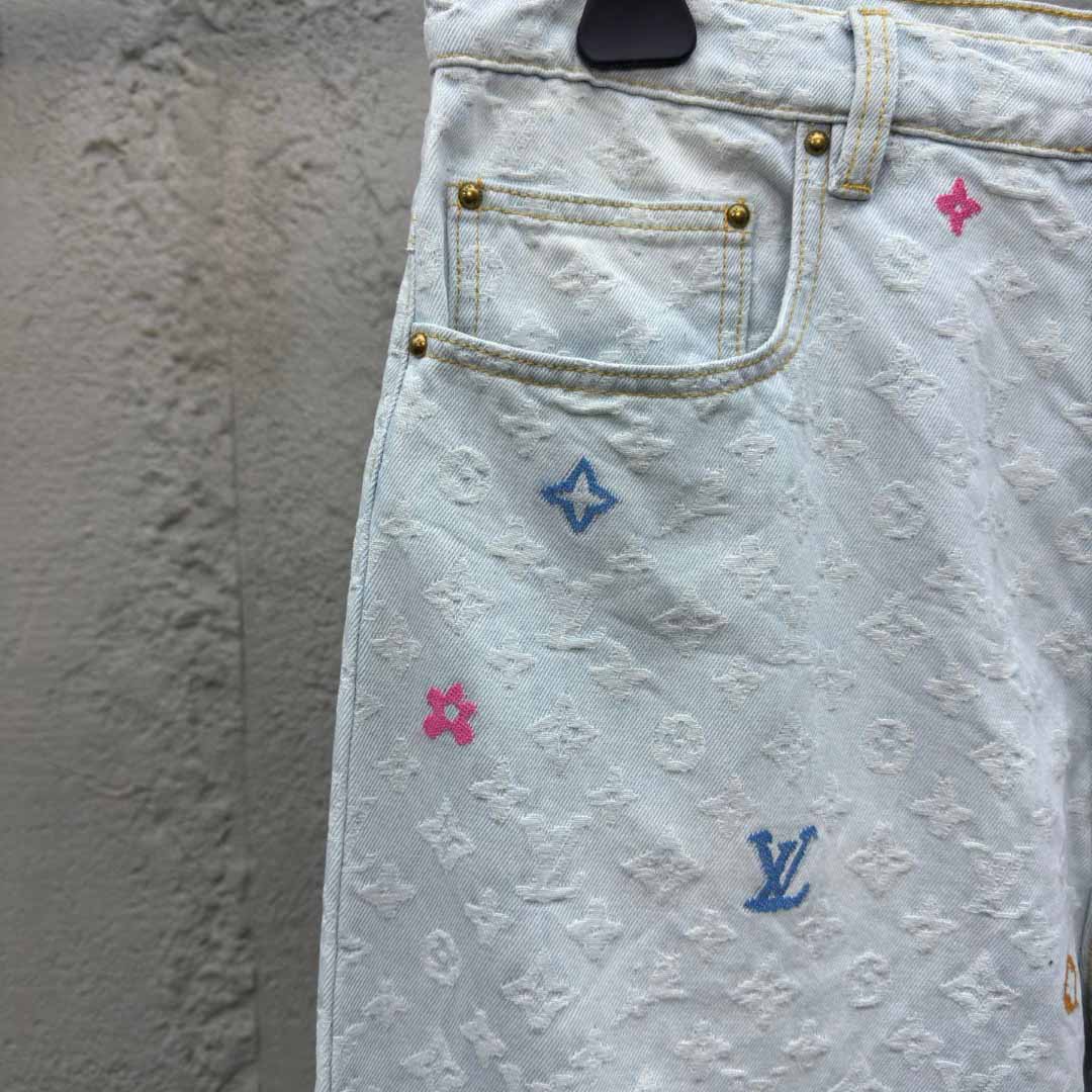 Louis Vuitton x Tyler The Creator Monogram Dnim Pants - 