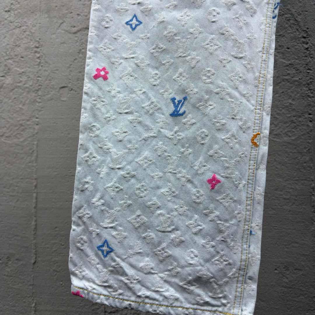 Louis Vuitton x Tyler The Creator Monogram Dnim Pants - 
