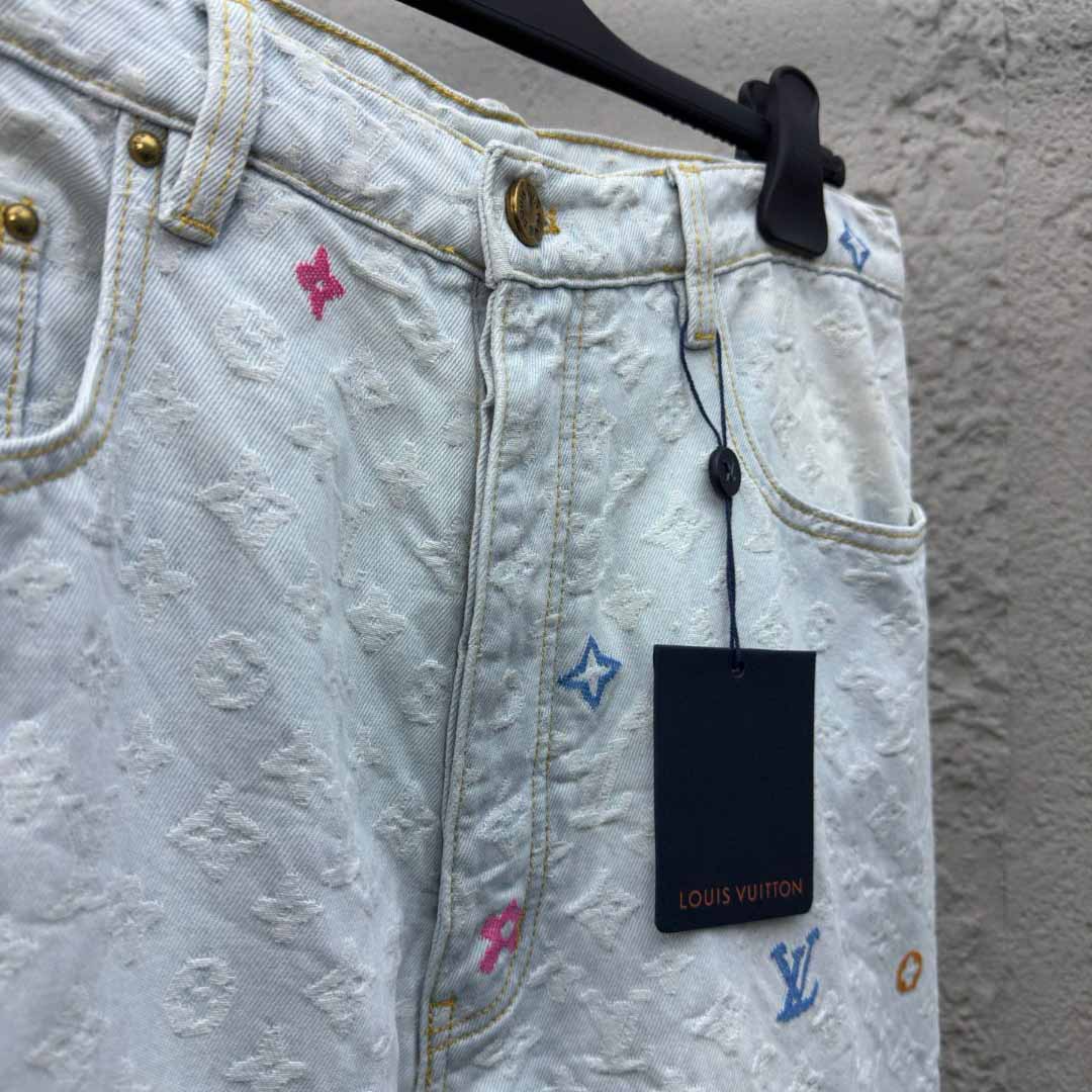 Louis Vuitton x Tyler The Creator Monogram Dnim Pants - 