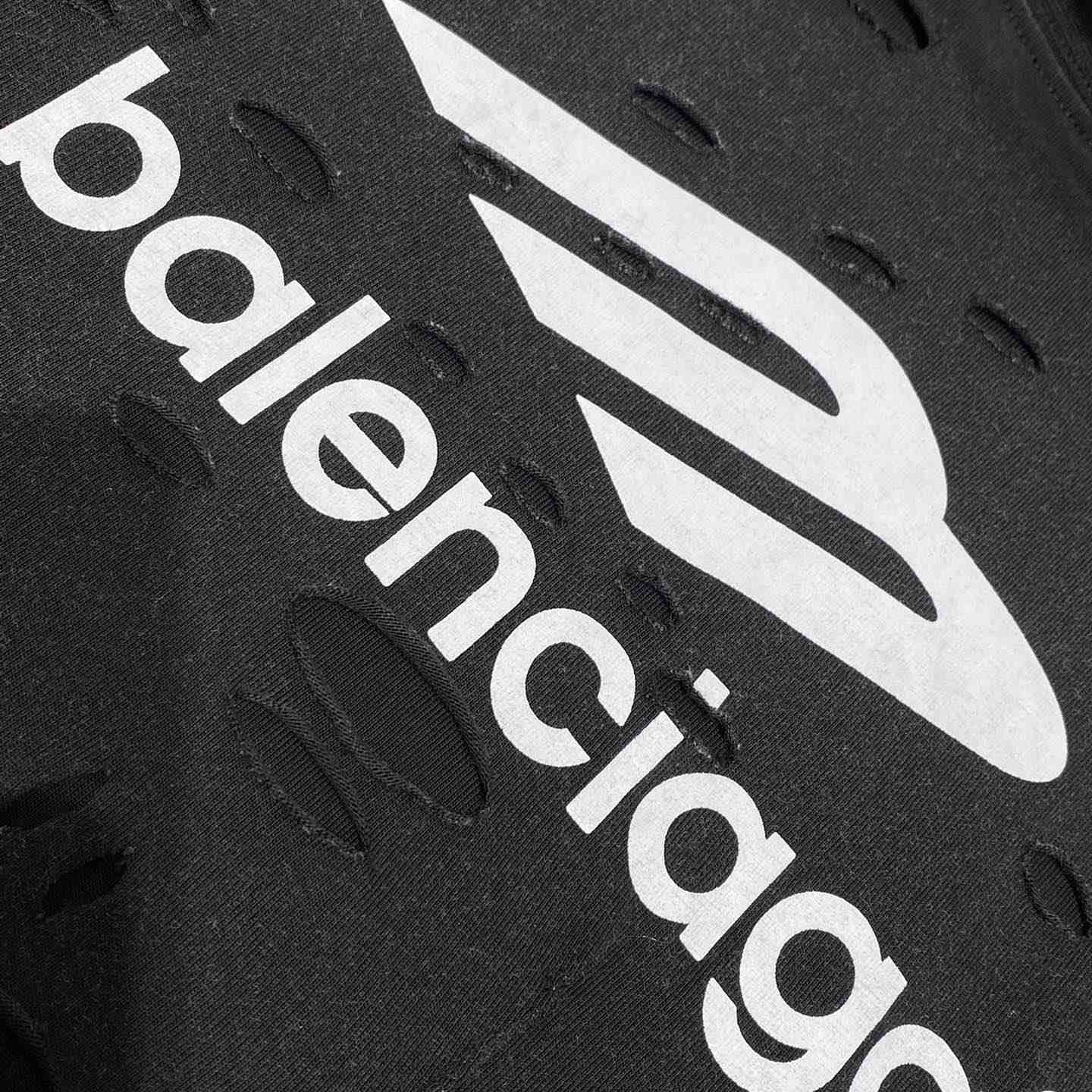 Balenciaga 3B Sport Icon Layered T-Shirt Medium Fit in black - 