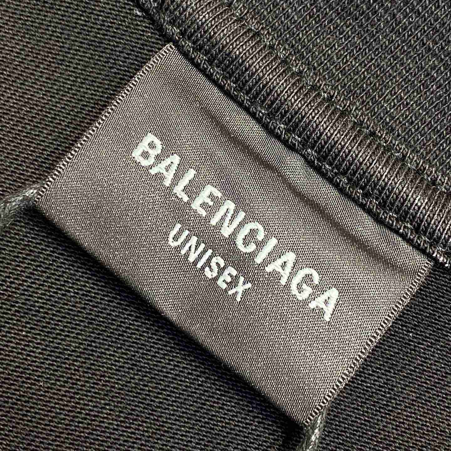 Balenciaga 3B Sport Icon Layered T-Shirt Medium Fit in black - 