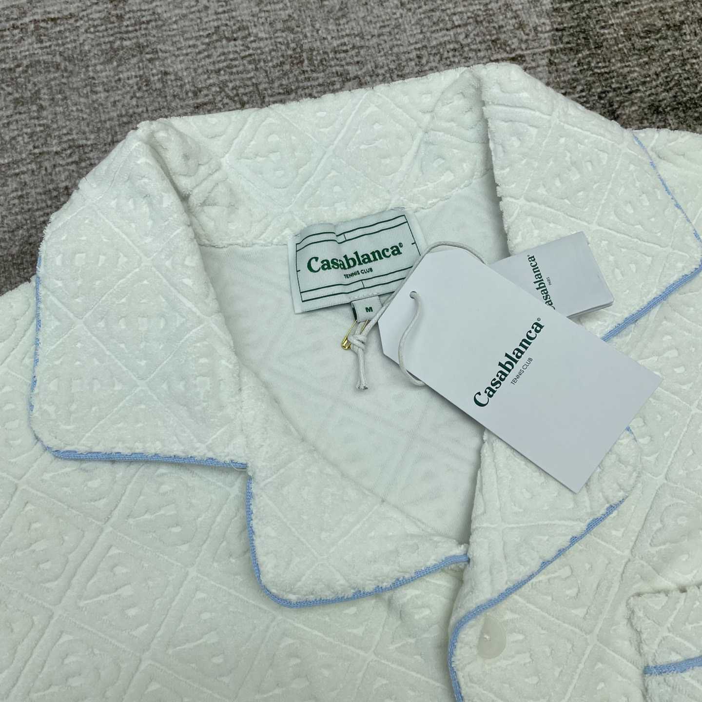 Casablanca Monogram Towelling Shirt    c961 - 