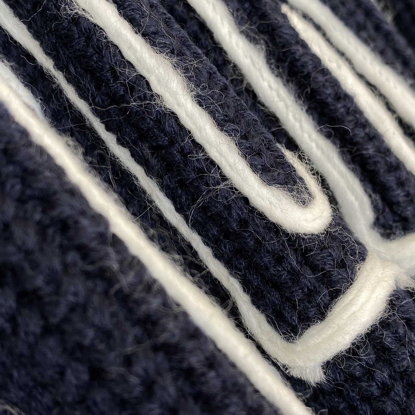 Celine Oversized Sweater In Ribbed Wool - 