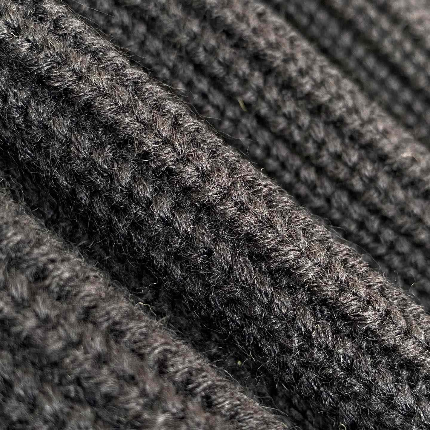 Celine Oversized Sweater In Ribbed Wool - 
