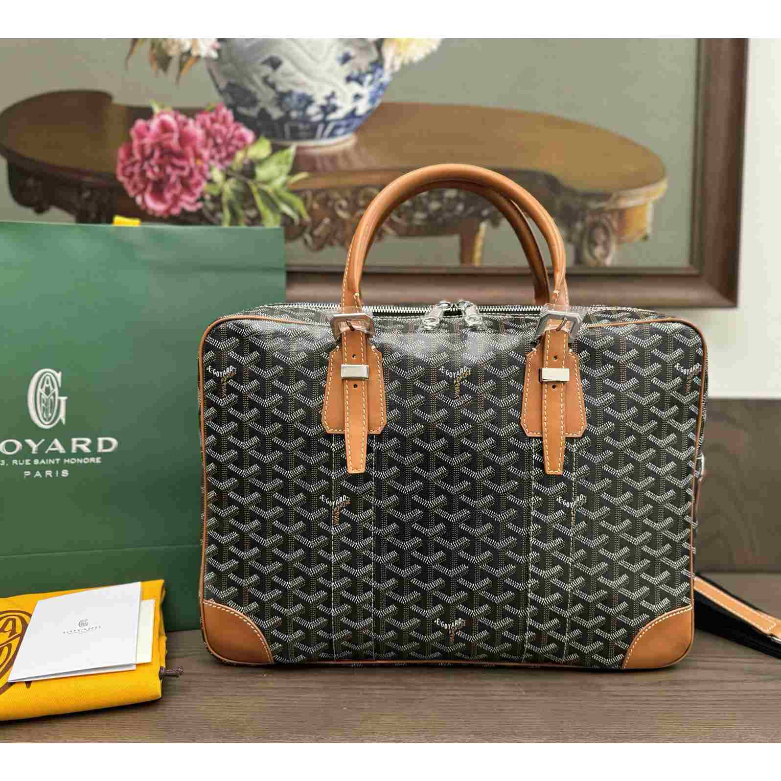 Goyard Ambassade MM Document Case - DesignerGu