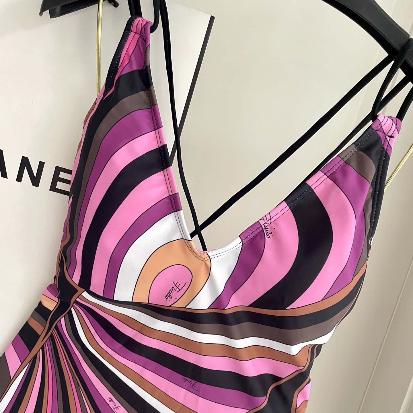 Pucci Iride-Print Swimsuit  - 