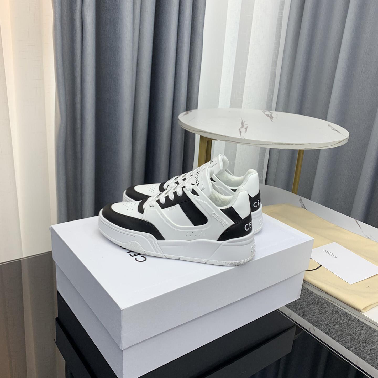 Celine Trainer CT-07 Low Lace-up Sneaker In Calfskin - 