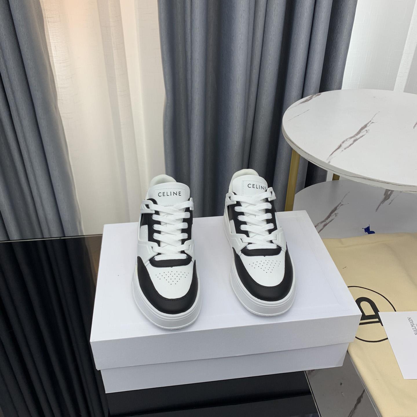 Celine Trainer CT-07 Low Lace-up Sneaker In Calfskin - 