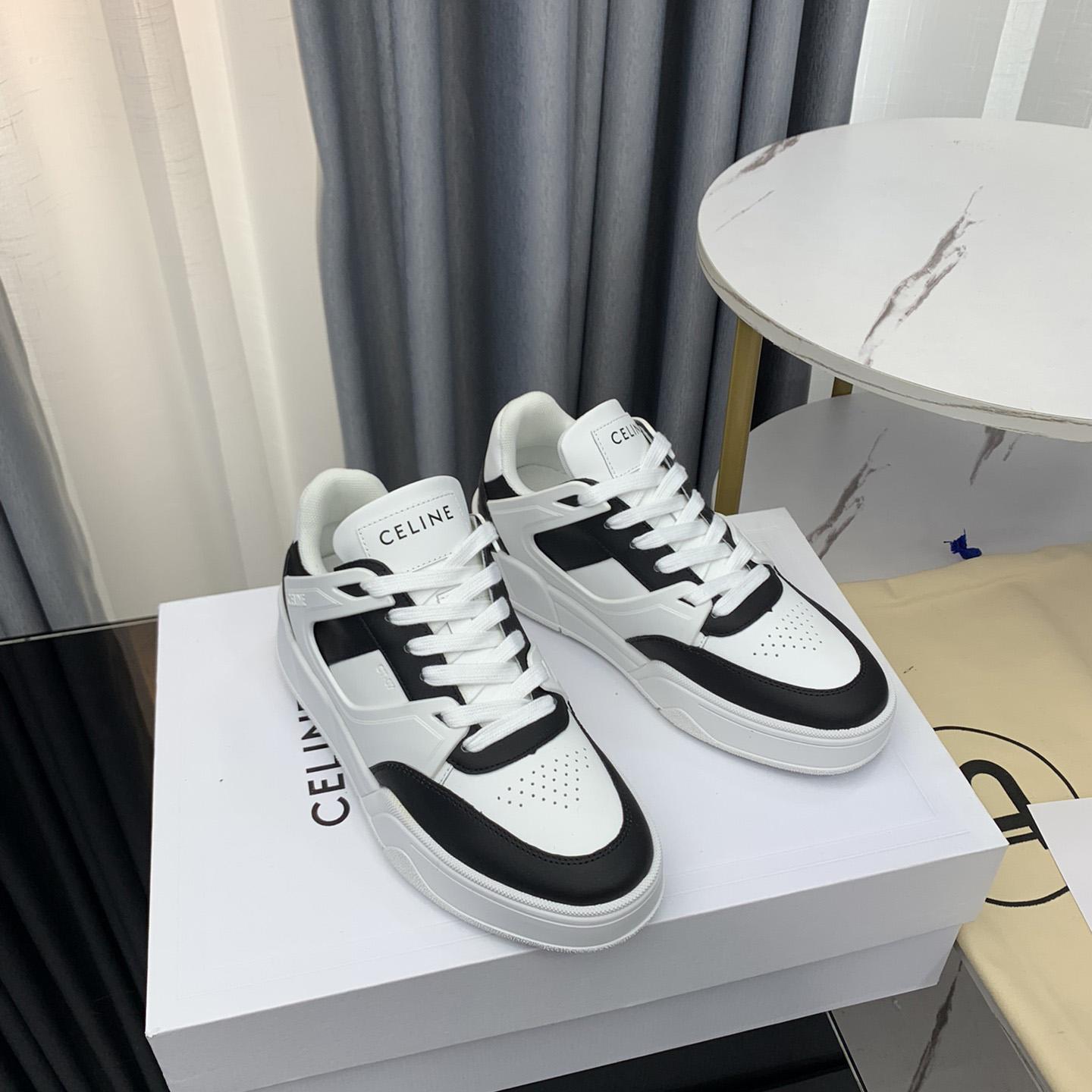 Celine Trainer CT-07 Low Lace-up Sneaker In Calfskin - 