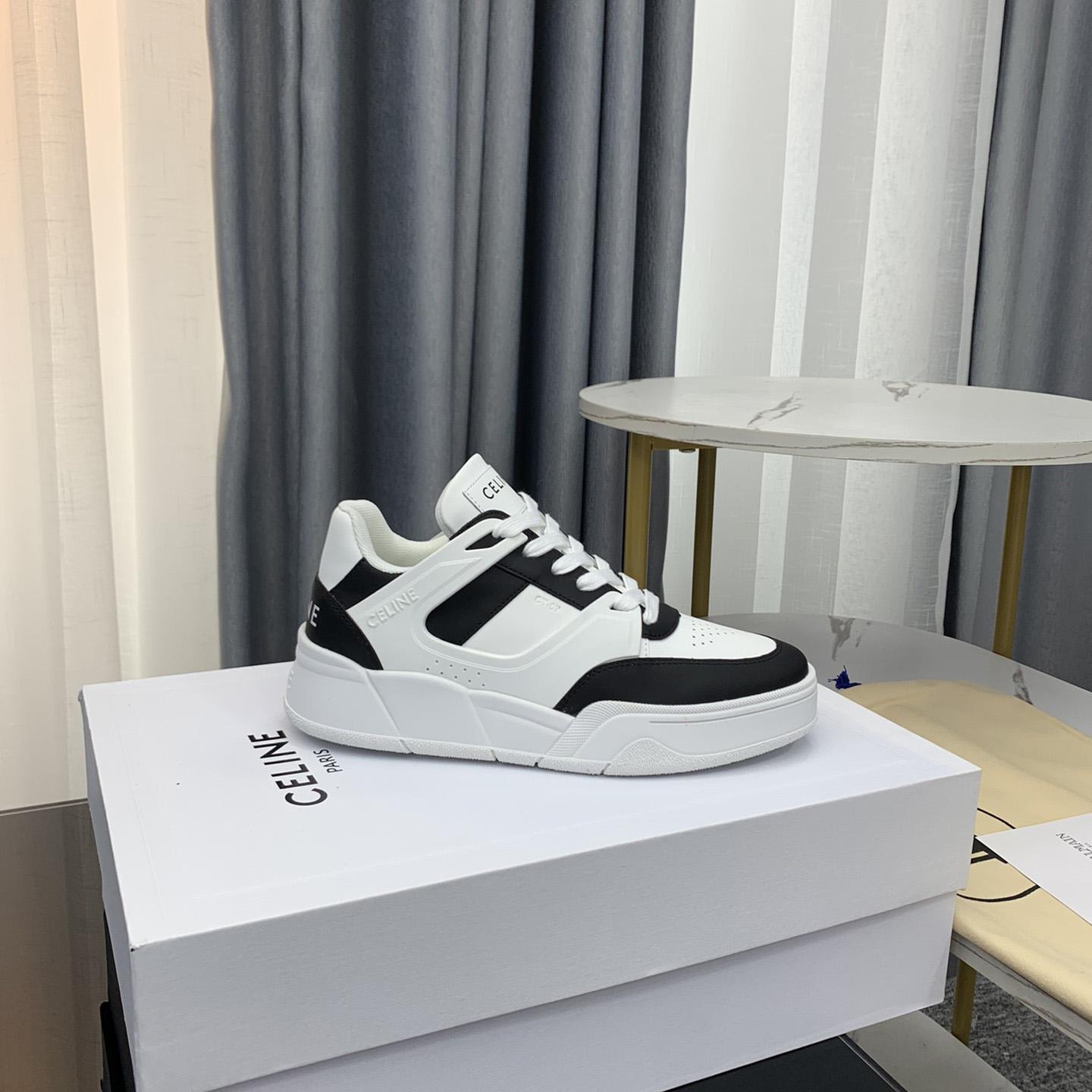 Celine Trainer CT-07 Low Lace-up Sneaker In Calfskin - 