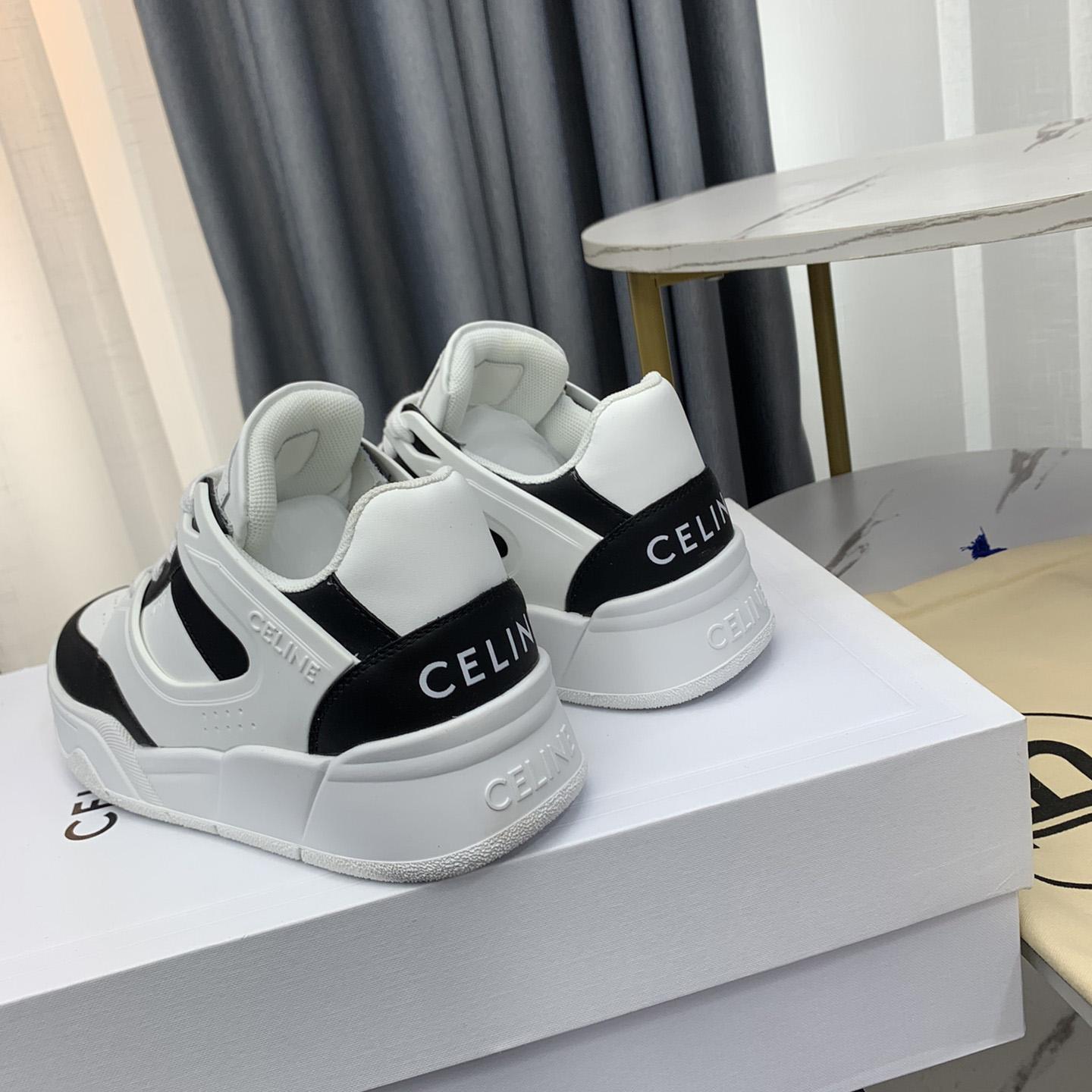 Celine Trainer CT-07 Low Lace-up Sneaker In Calfskin - 