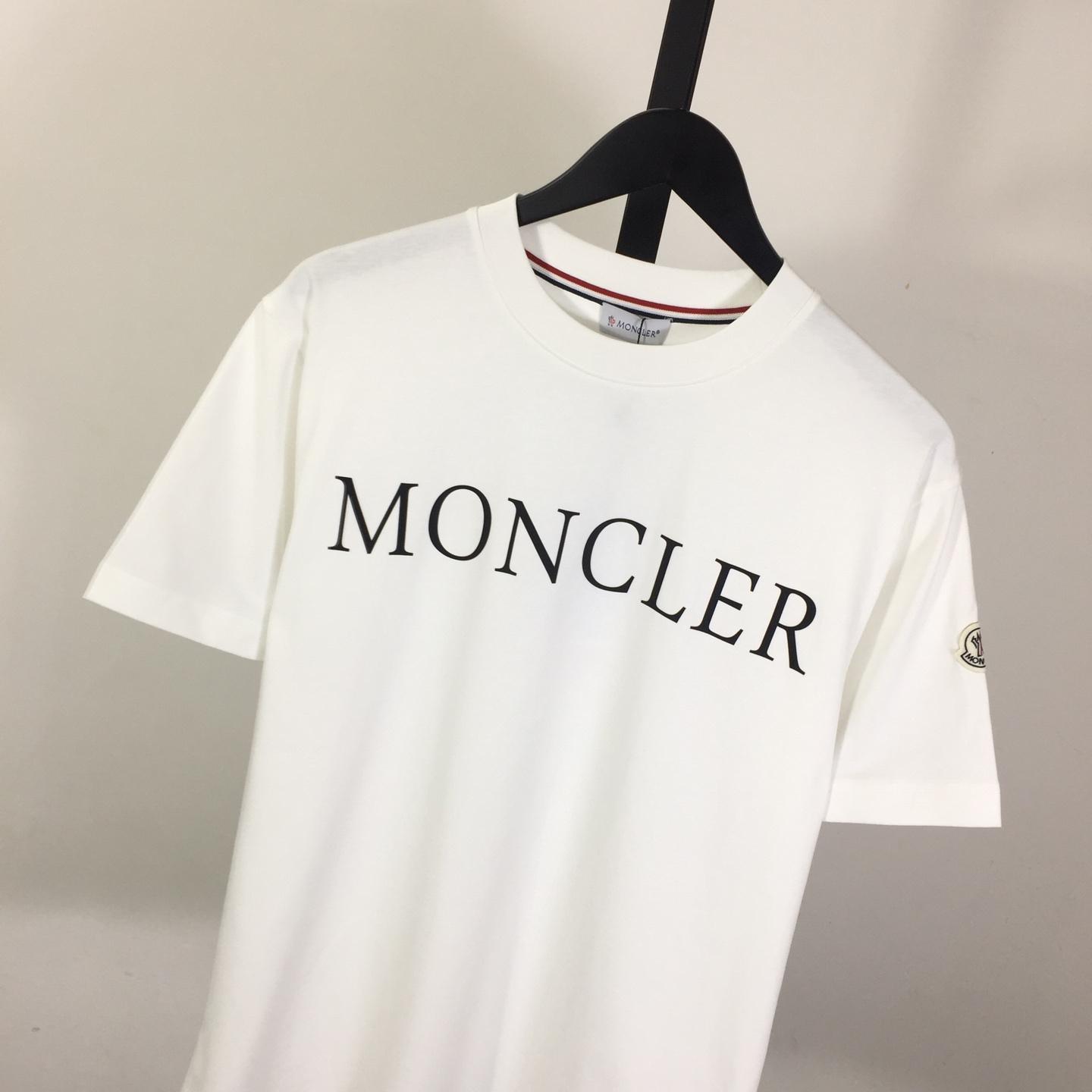 Moncler Logo Cotton T-shirt - 