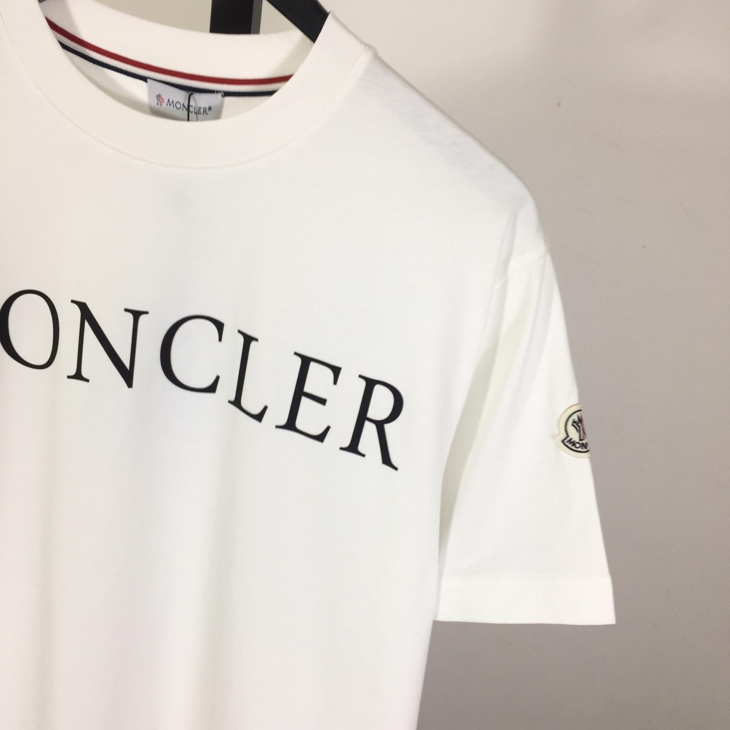 Moncler Logo Cotton T-shirt - 