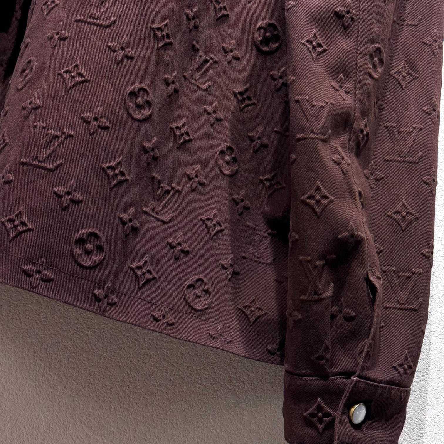 Louis Vuitton Monogram Embossed Overshirt    - 