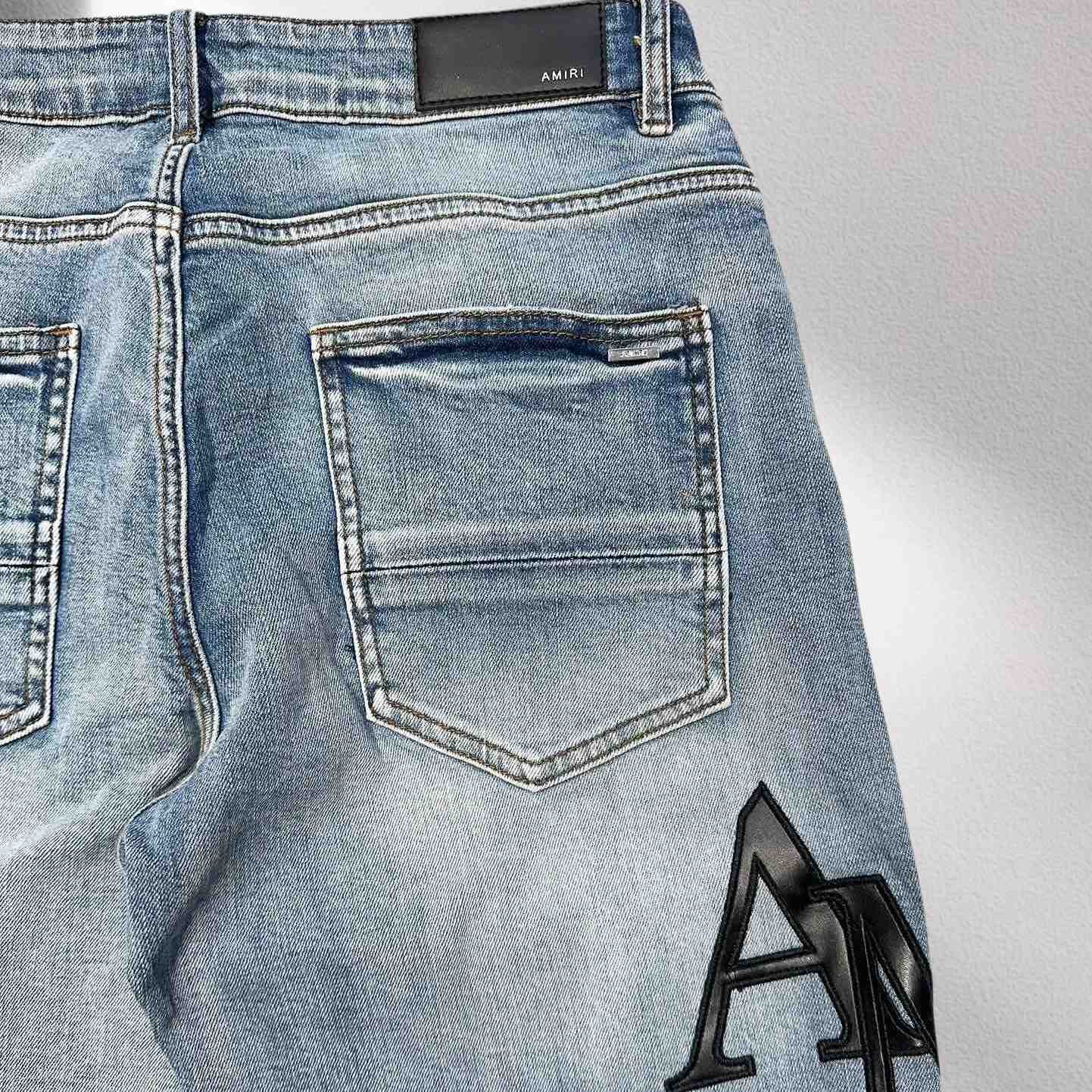 Amiri Denim Shorts     8003 - 