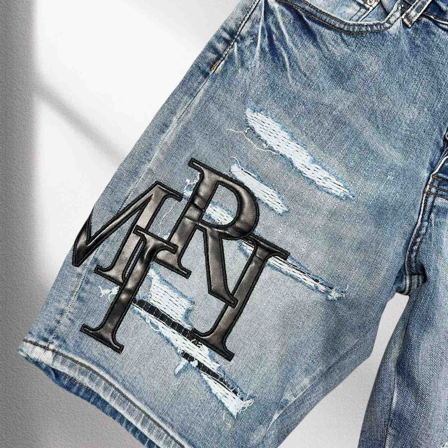 Amiri Denim Shorts     8003 - 
