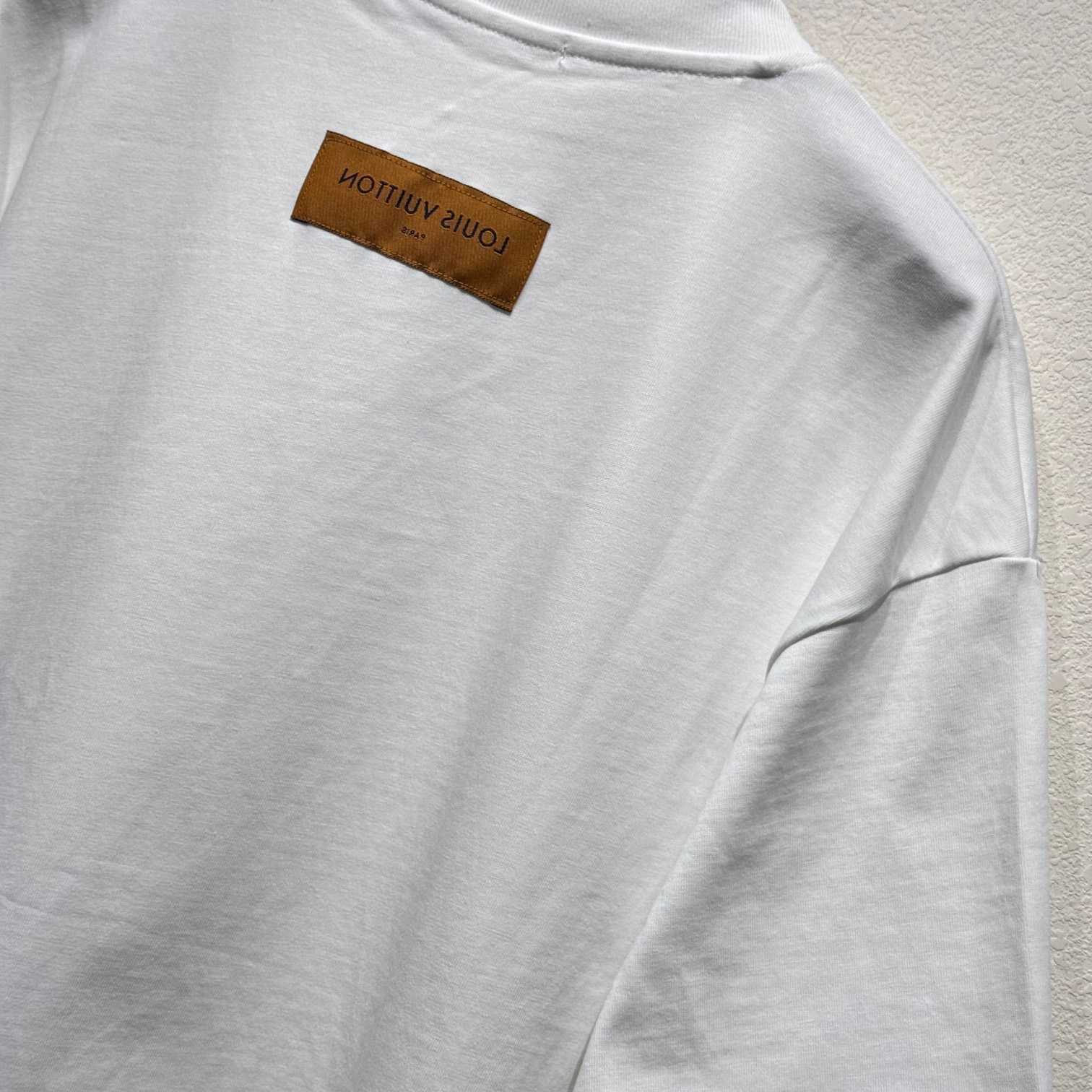 Louis Vuitton Short-Sleeved T-Shirt   - DesignerGu