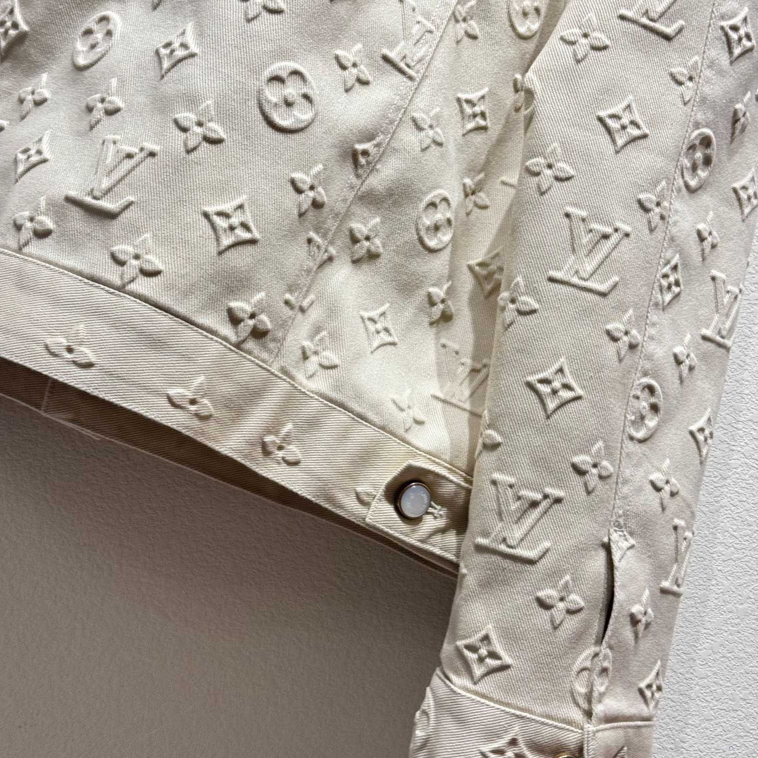 Louis Vuitton Monogram Embossed Overshirt    - 