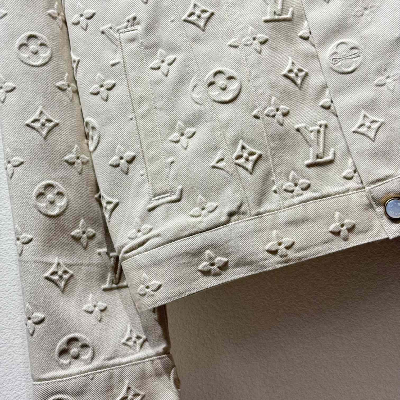 Louis Vuitton Monogram Embossed Overshirt    - 