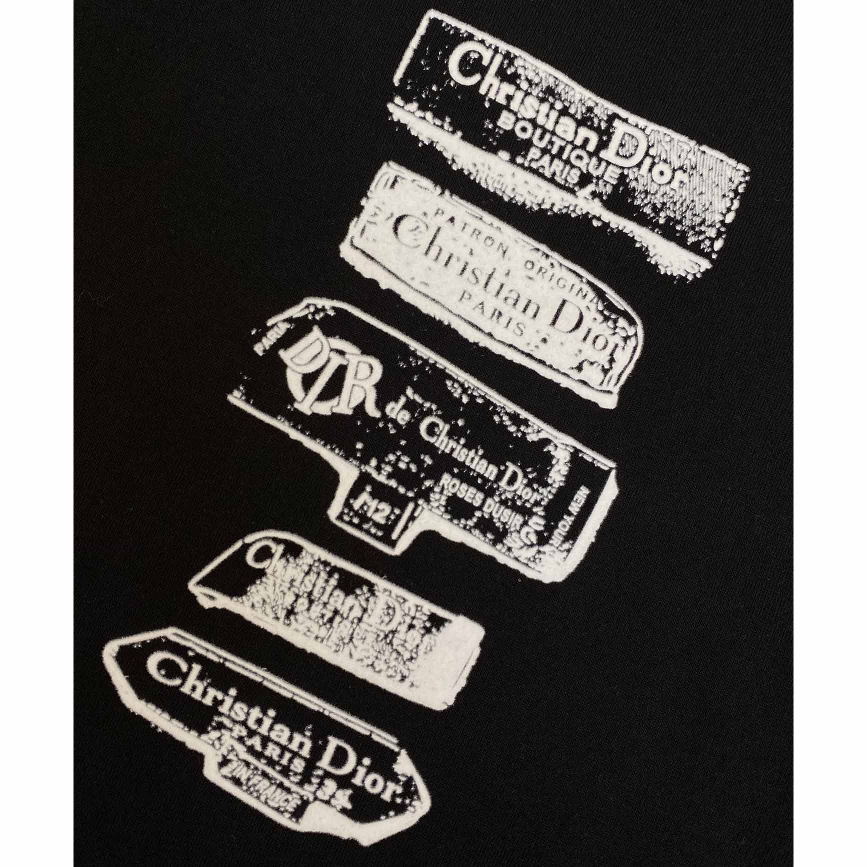 Dior Archives Labels T-Shirt, Relaxed Fit  - 