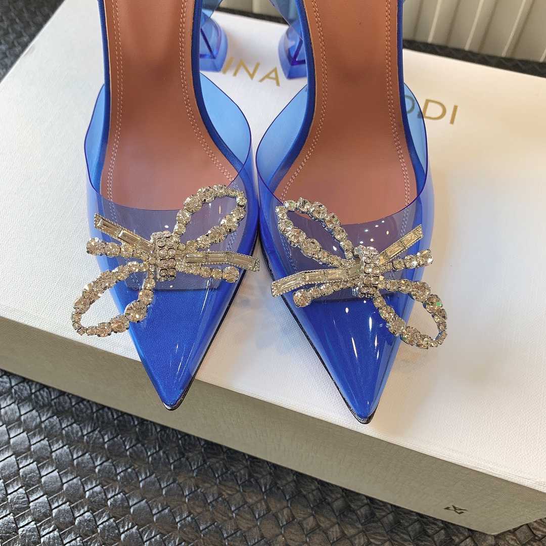 Amina Muaddi Slingbacks - DesignerGu